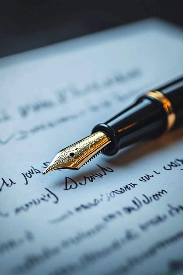 Personal solo fund — signature on loan agreement, real financial moment, transparent terms